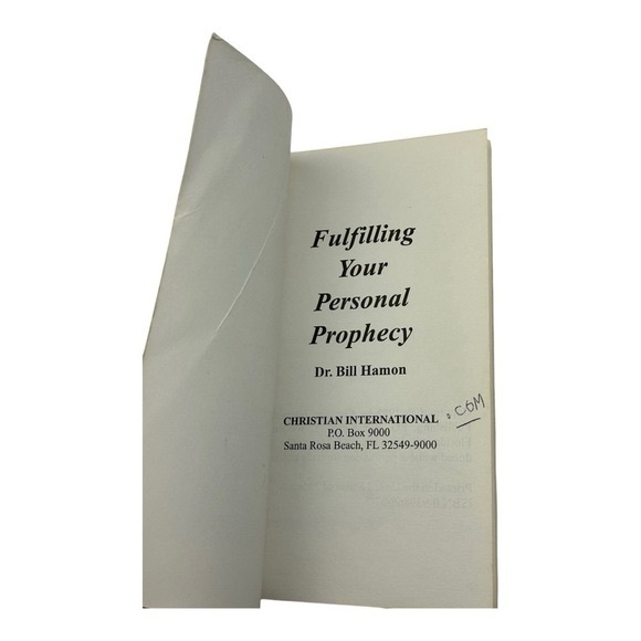 Fulfilling Your Personal Prophecy Dr Bill Hamon Paperback - Picture 6 of 9